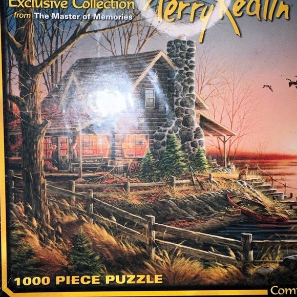 NOS 2012 Terry Redlin Comforts of Home 1000 Piece White Mountain Puzzles SEALED - Picture 5 of 6